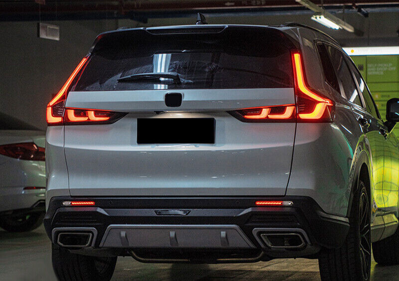 for Honda CRV CR-V 2023-2024 Smoked LED Rear Fog Light Tail Bumper Light Sets 2P
