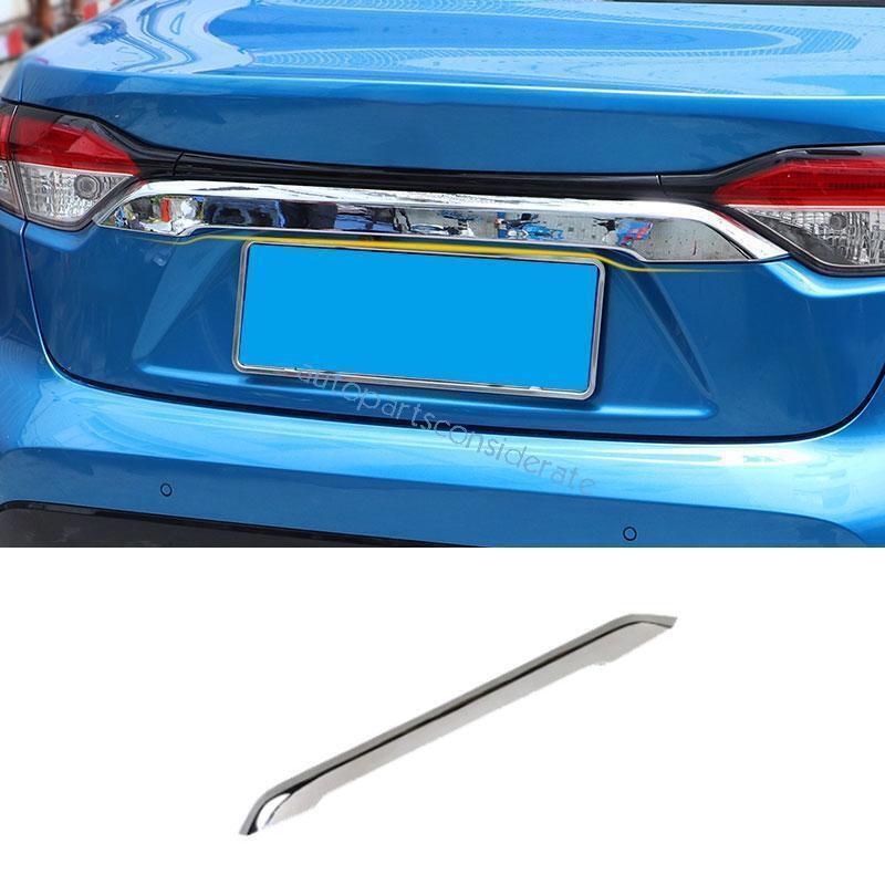 for Toyota for Corolla 2020-24 Chrome Rear Door Trunk Lid Tailgate Upper Strip 1PCS