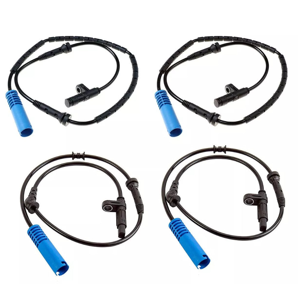 4 PCS ABS Wheel Speed Sensor Front Rear Left Right for MINI Cooper R50 R52 R53