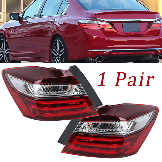 One pair of external taillights, left taillight suitable for Honda Accord 2016 - 2017