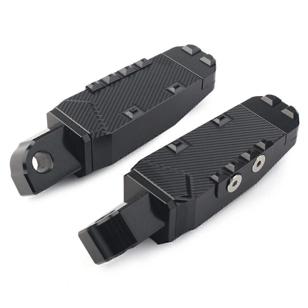 Fit for Suzuki GSXR600/750 GSXR1300 Hayabusa Black Rear Footrests Foot Pegs Pedal