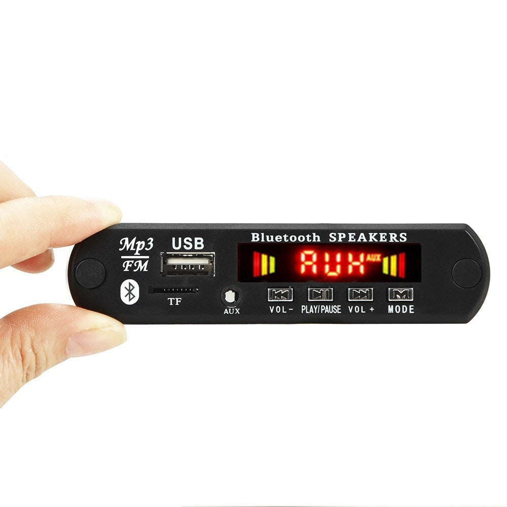 Car Amplifier Bluetooth Module Audio Radio MP3 Decoder Board USB TF Color Screen