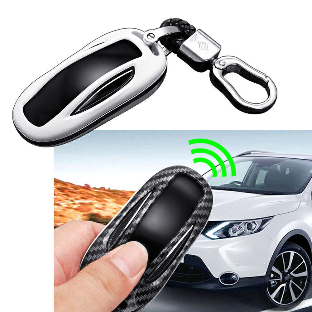 for Tesla Model X Car White for Smart Key Fob Case Protect Cover Accessories
