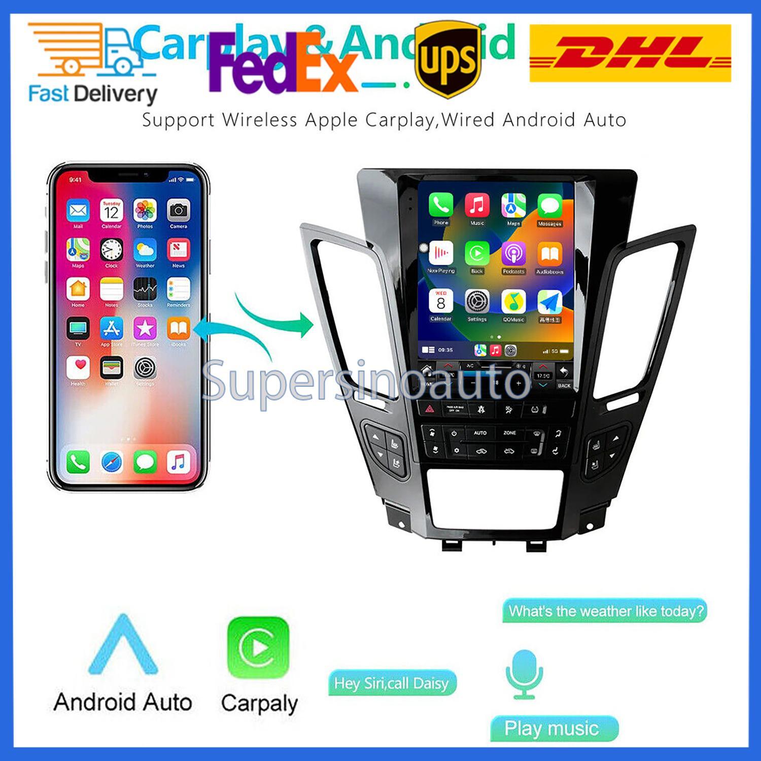 For Android 11 Car Radio for Tesla Style Screen for Cadillac CTS CarPlay GPS NAVI WIFI