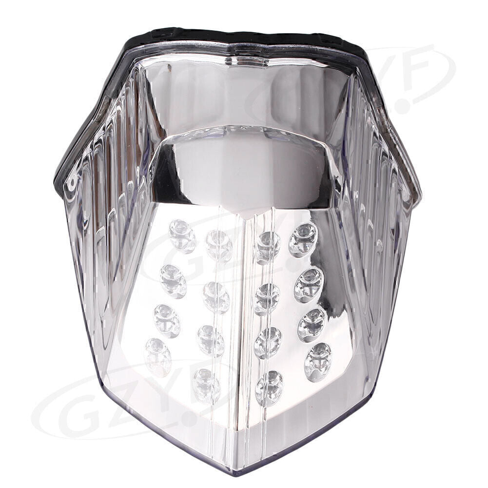 LED Stop Tail Light Brake Turn Signal Taillamp for Yamaha XJ6 2009-2012 Clear
