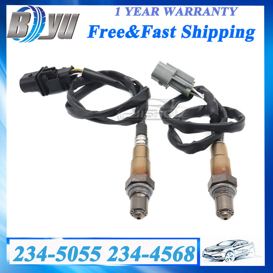 2X Oxygen O2 Sensor Upstream+Down for Hyundai Accent 2012-2018 for Kia Rio Soul 1.6L