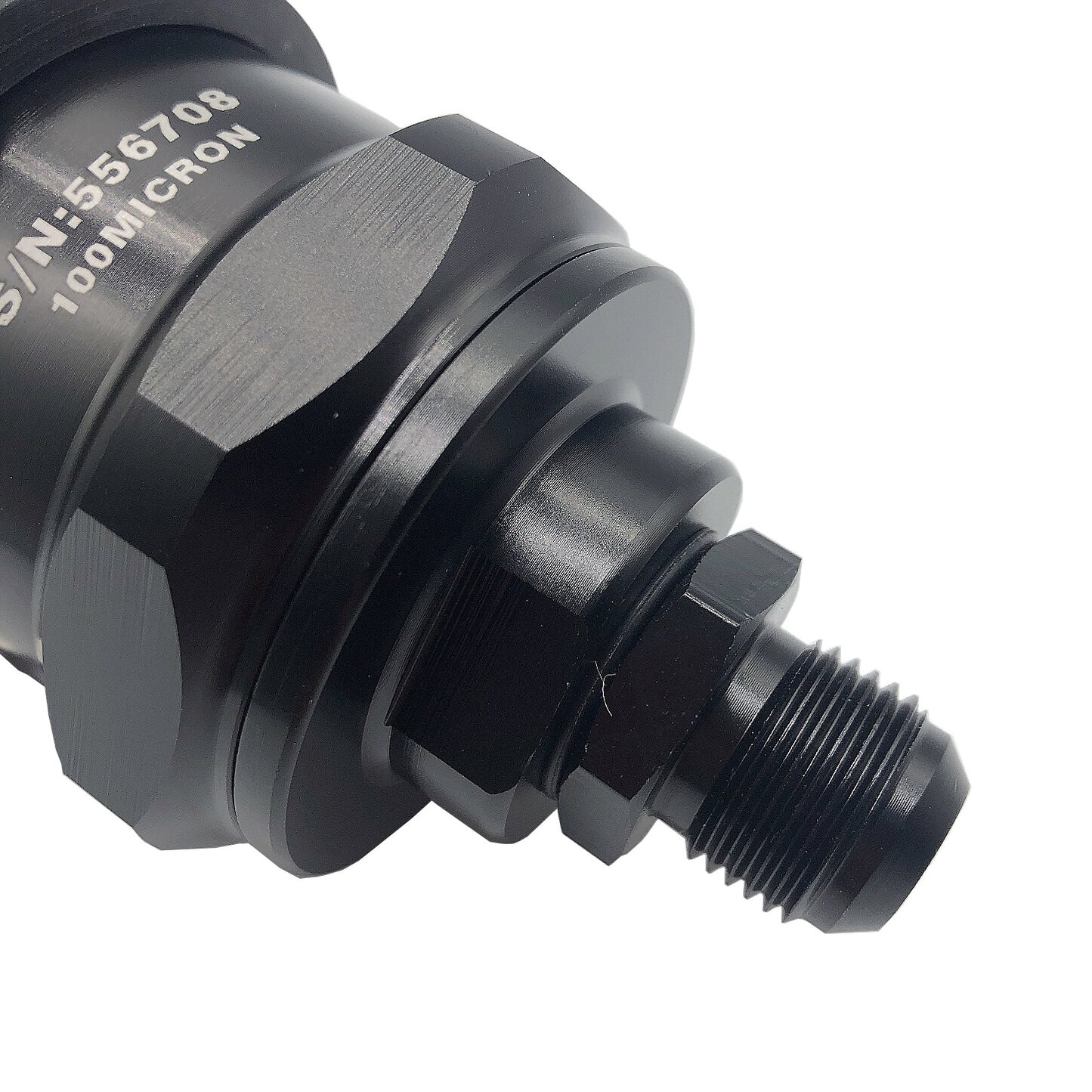 Inline Fuel Filter E85 Ethanol AN10 With 100 Micron Stainless Steel Element 10AN