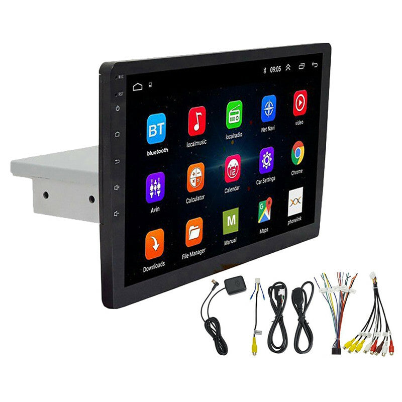 Car Stereo Radio GPS FM Navigation 1Din Adjustable 9 Android 1080P Touch Screen