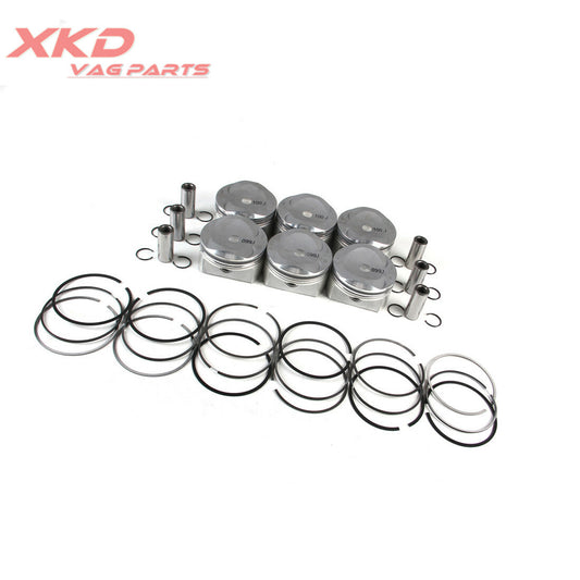 Piston and ring assembly for Audi A4 A6 3.2L AUK BKH engine 06E107065CK