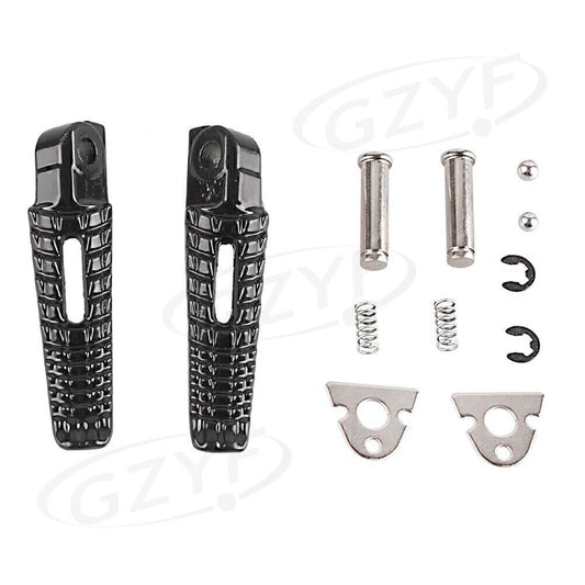 2x Rear Passenger Foot Pegs Footrests Fits for Suzuki GSXR600 750 2006-2014 B-KING