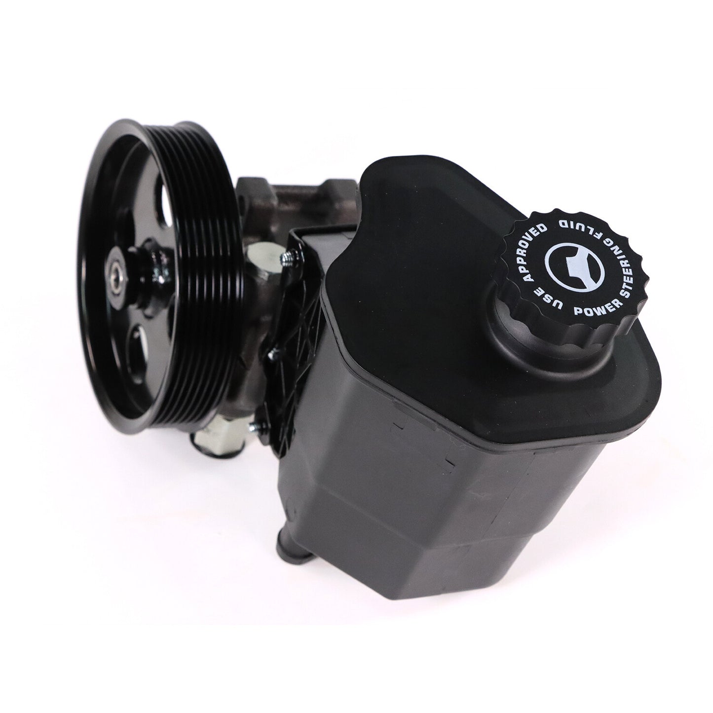 Power Steering Pump w/ ReservoirPulley for Dodge for Ram 1500 3.7L 4.7L 5.7L 02-07