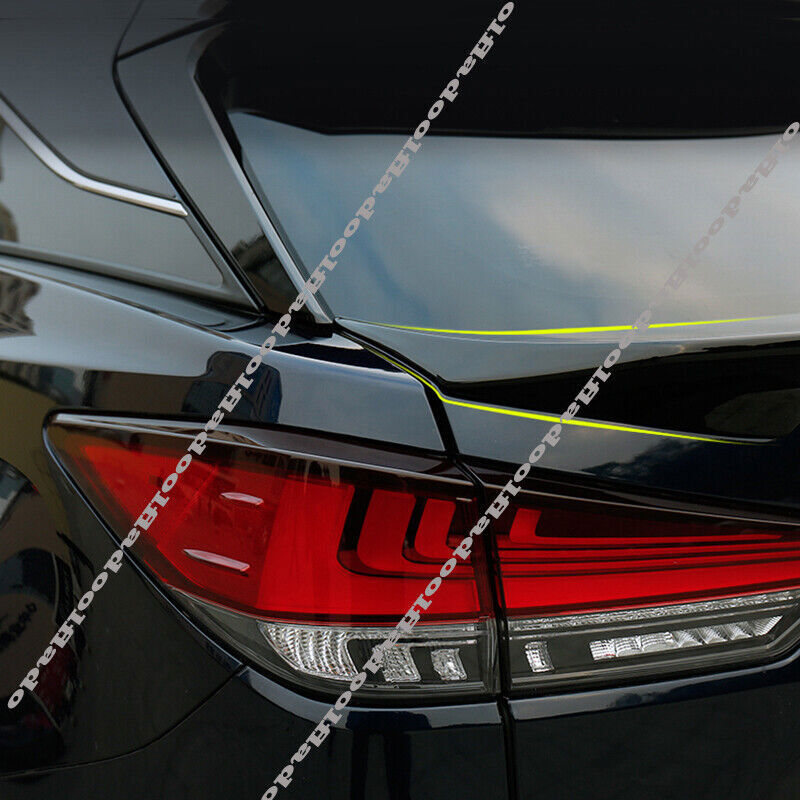 for Lexus RX350 450h 2016-22 Tail Gate Center Garnish Middle Wing Spoiler Black