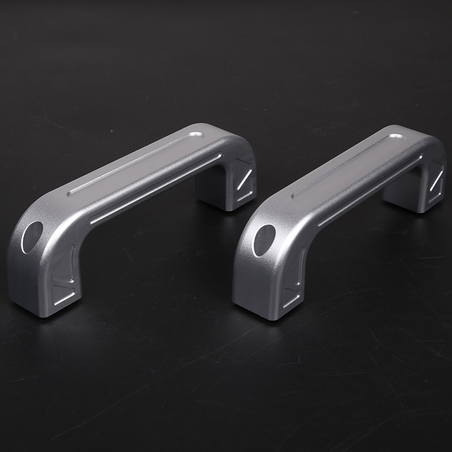 Front aluminum pillar door handle kit for Nissan Titan 2016 - 2023 (2 pieces)
