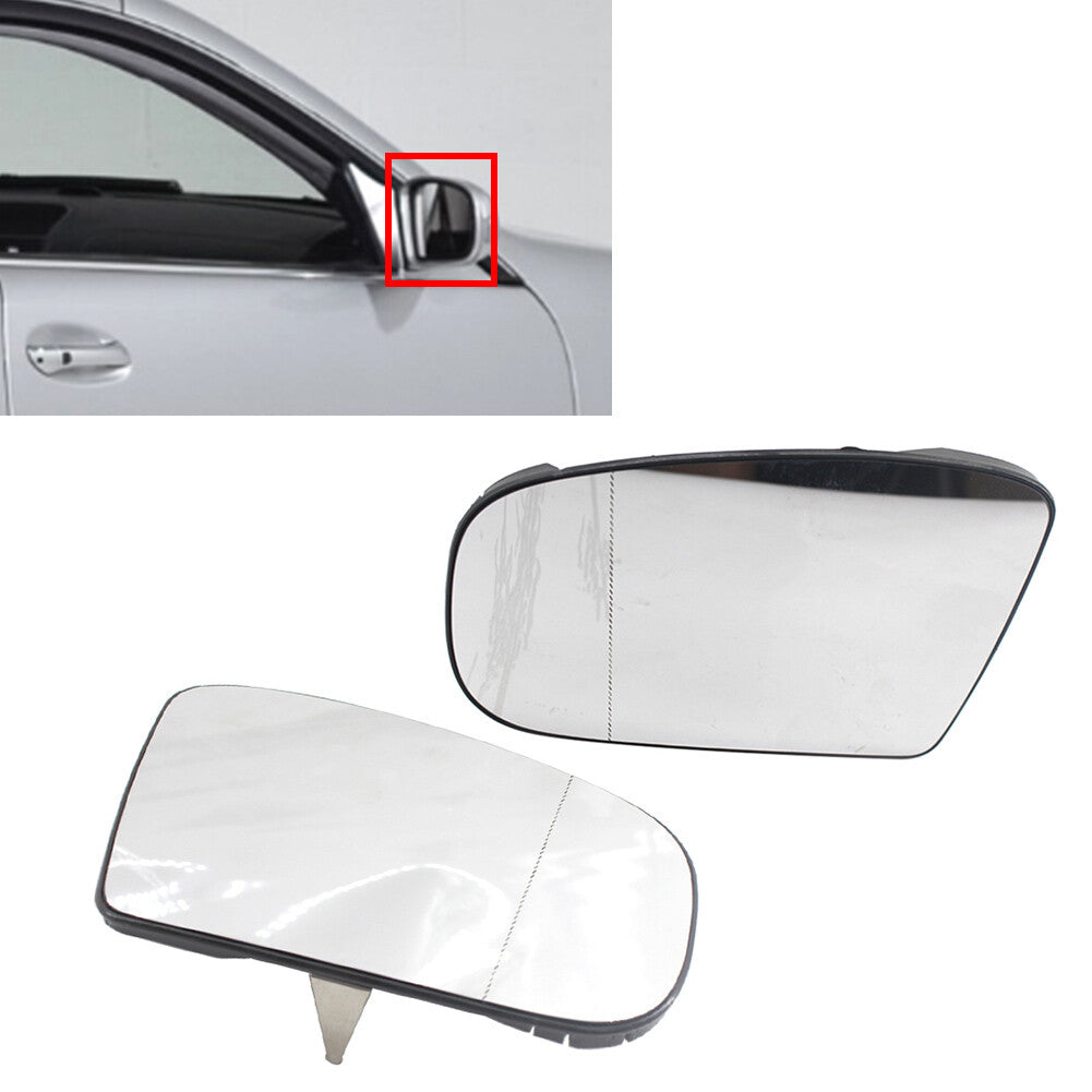 Side Wing Mirror Glass Wide Angle Heated for Benz S CL Class W220 W215