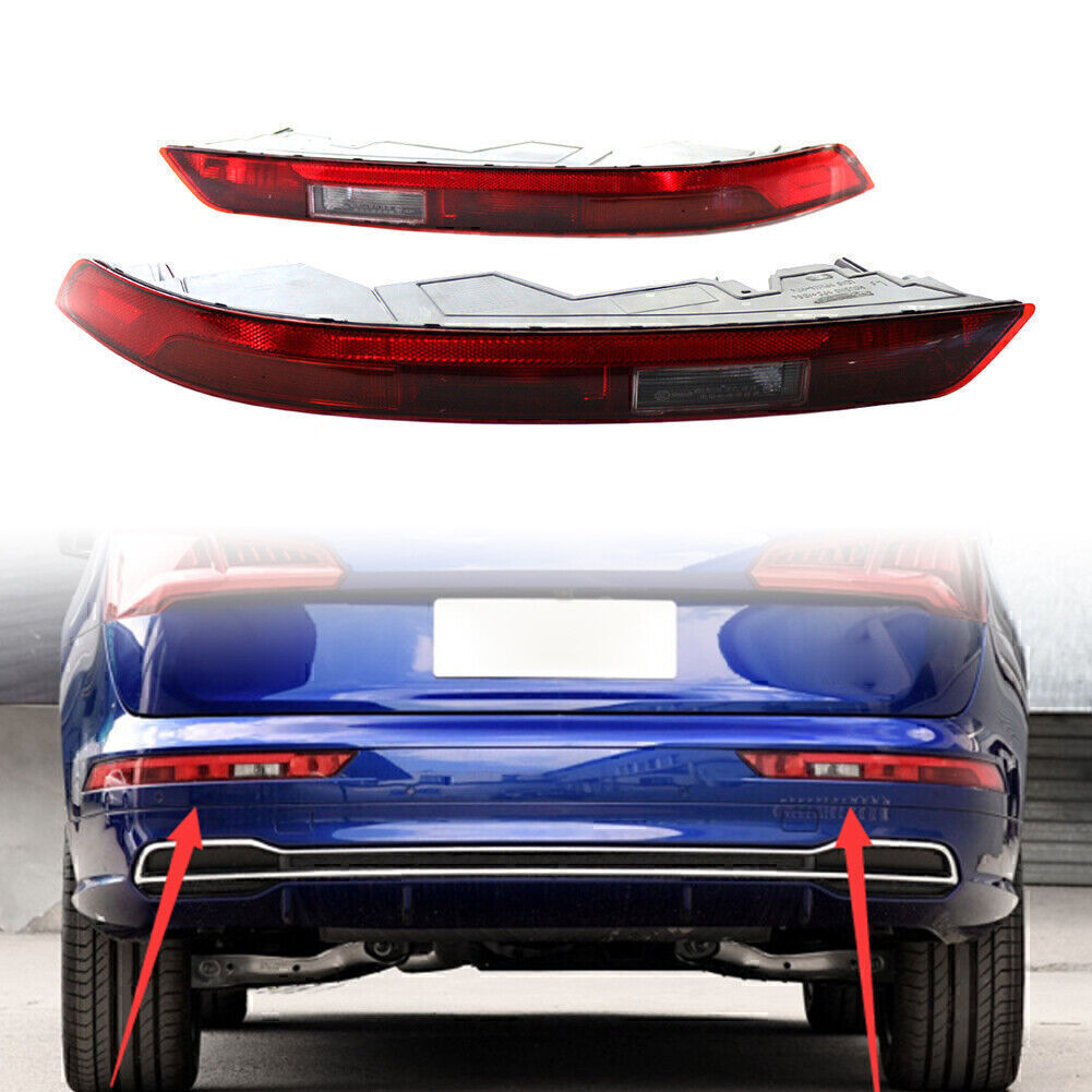 Rear Bumper Lower Tail Light Brake Stop Lamp for Audi Q5 2018-2021