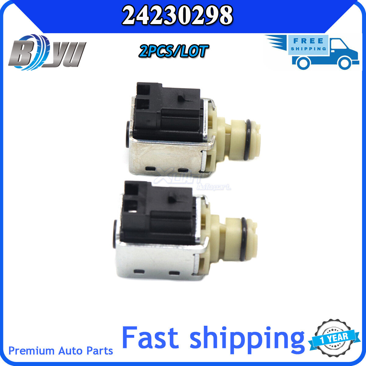 24230298 4L60E 4L65E Transmission 1-2 2-3 AB Applicable to for Buick and for Chevrolet shift solenoid valves