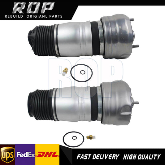 Pair Front Air Suspension Springs With Sensor for Porsche for Panamera 970 2010-2013