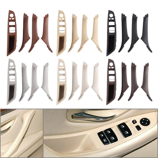 Car Window Door Handle Lift Switch Button Frame Panel Fit for BMW F10 F11 F18 LHD