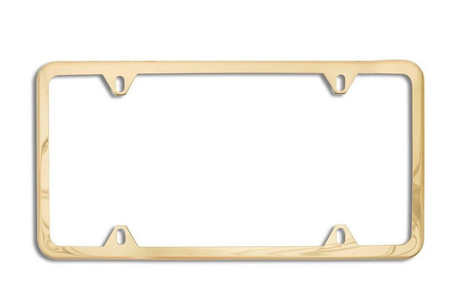 Car license plate frame cover cap trunk gold plating suitable for Genesis