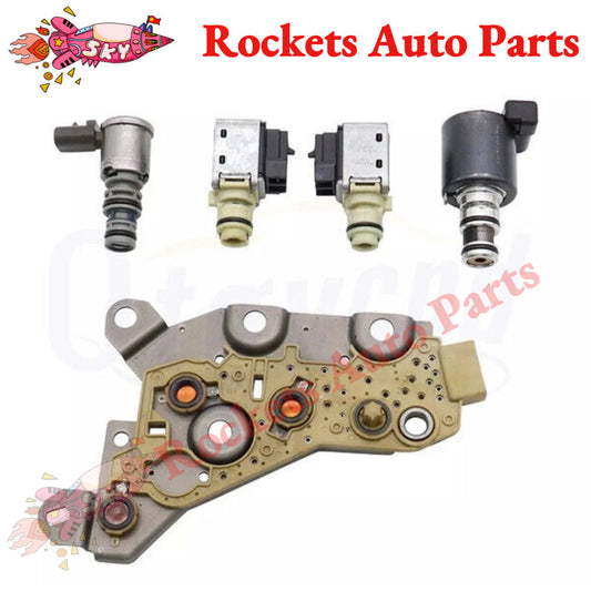 4T40E 4T45E Transmission Shift Solenoid Set (5) for Chevrolet GM EPC TCC 2004-On