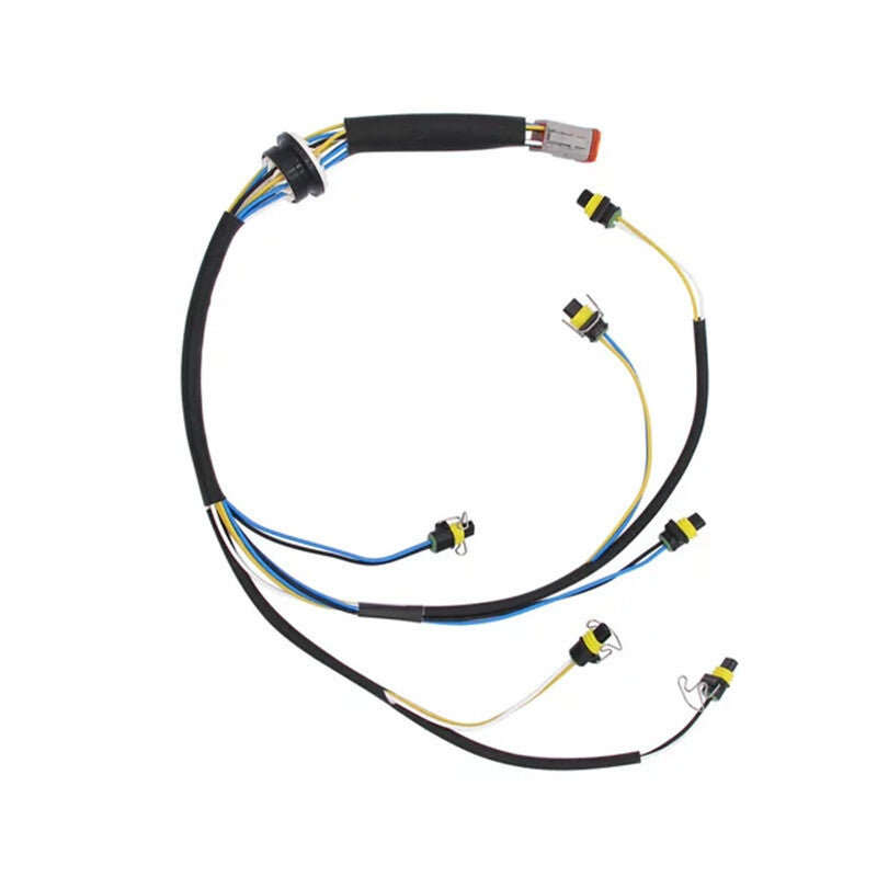 New Fuel Injector Wiring Harness Fit for CAT C7 Diesel Engine 222-5917 153-8920