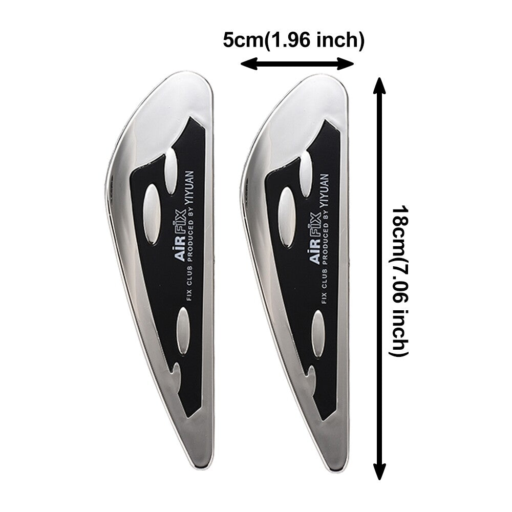 2x Car Windscreen Wiper Stand Windshield Wiper Wing Pressure Tables Black