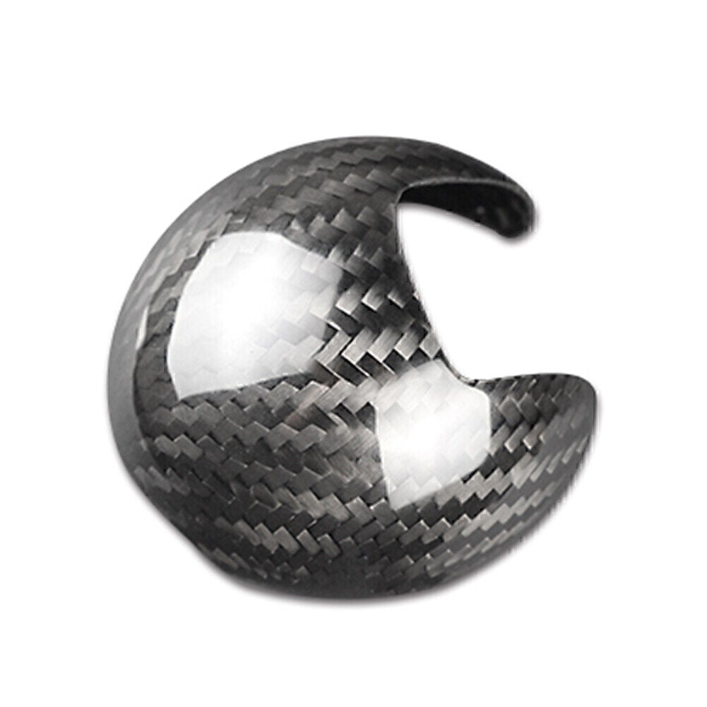 Carbon Fiber Car Gear Shift Knob Cover Trim Fit for Audi A3 S3 2014-2018 2017 2016