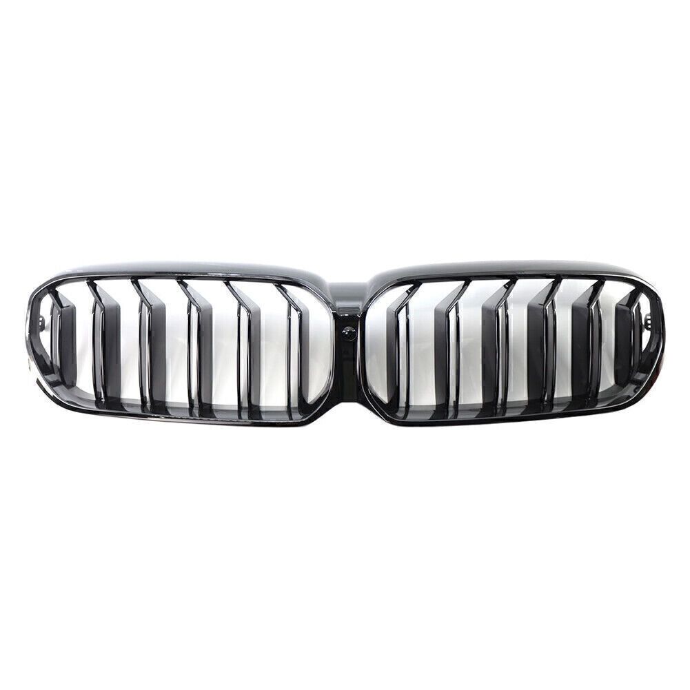 Pair Glossy Black Car Front Kidney Grille Grill for BMW G30 G31 LCI 2021 2022