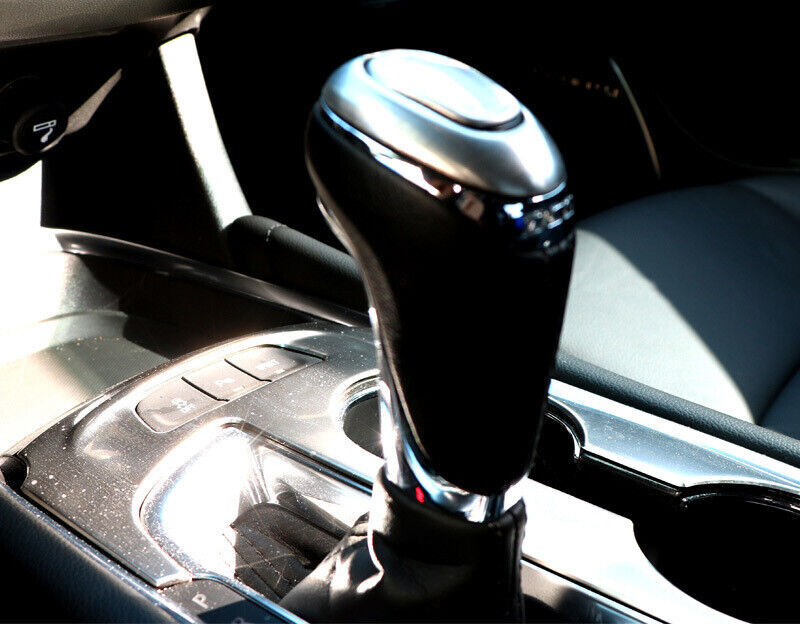For Chevry Equinox 2018-2021 Silver alloy Inner Gear Shift Knob Head Cover Trim