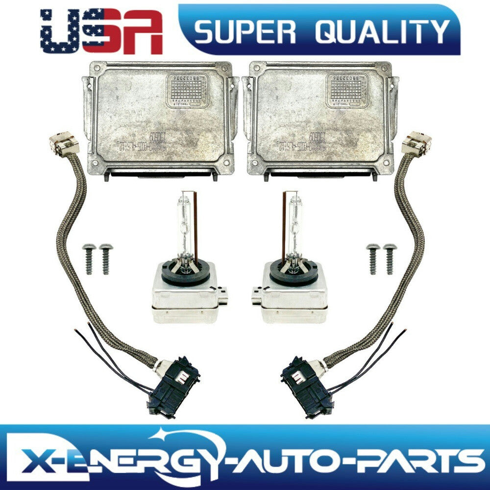 2x For 11-13 for Dodge Durango Xenon Ballast HID D1S Bulb Kit Control Unit 6G