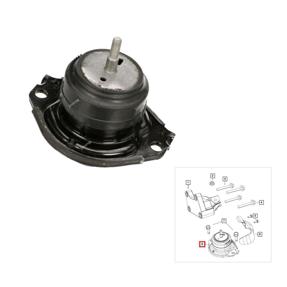 Engine Motor Mount Fit For 2011 to 2017 for Dodge Durango for Jeep Grand Cherokee 5.7L