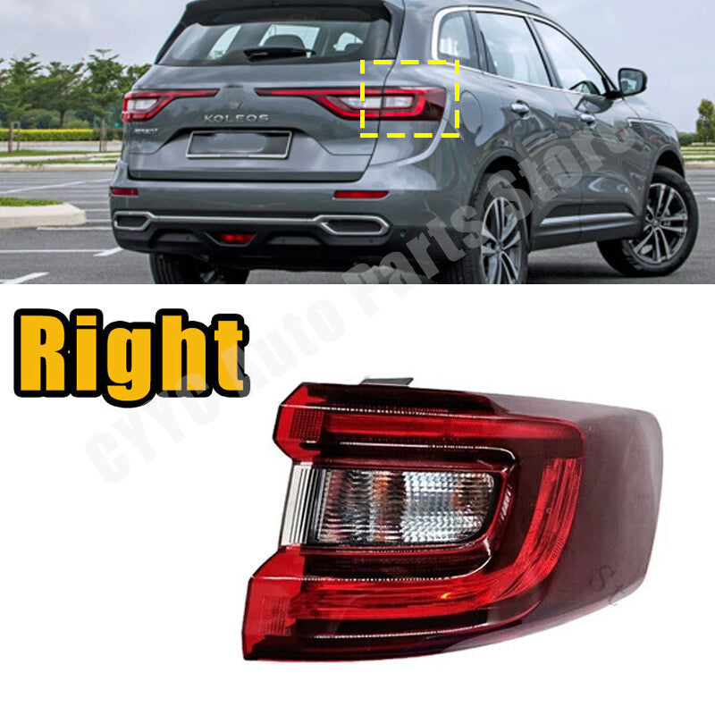 for Renault Koleos II 2017-2019 Right Brake Light Outside Tail light Assembly