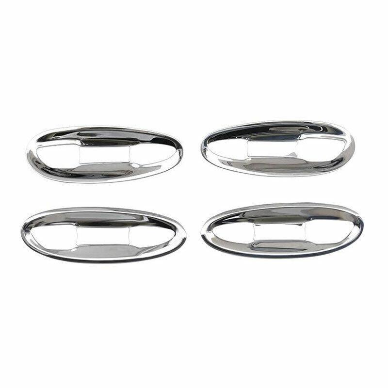 for Lexus UX200 250h 2019-2022 Chrome Steel Exterior Side Door Bowl Cover Trim