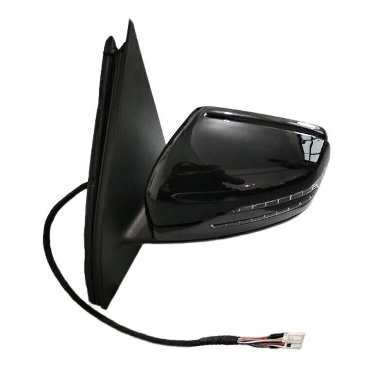 Rear View Mirror Black Pair for Mercedes-Benz W166 ML166 ML300 ML350 2012 -2015