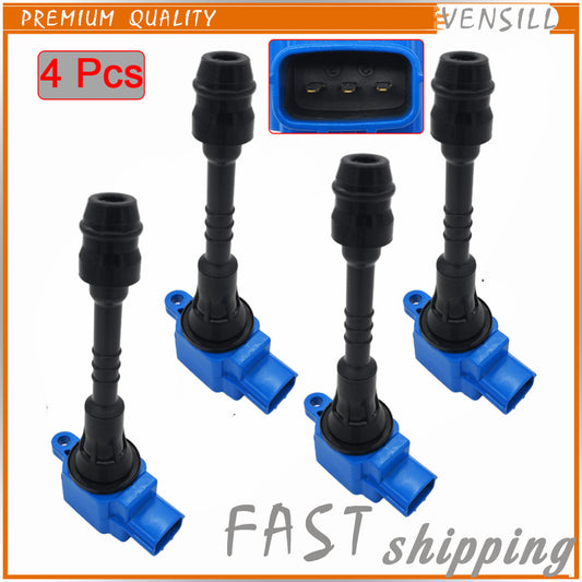 Set of 4X Ignition Coils UF351 for Nissan Almera Primera Sentra 1.5L 1.8L 96-06