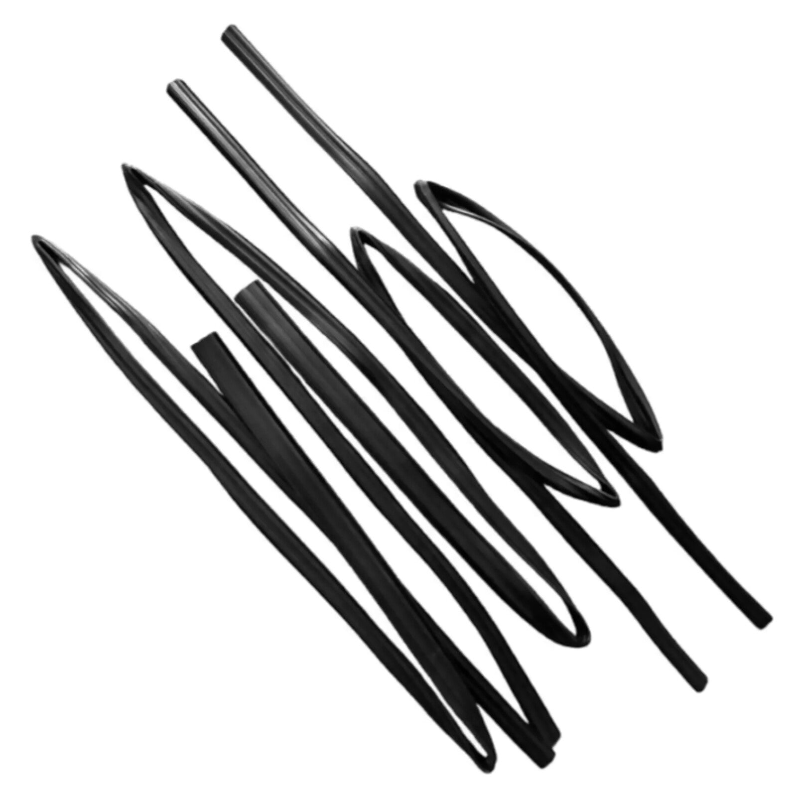 1991-97 for Toyota for Land Cruiser for Lexus LX450 Front Rear RHLH Door Glass Run