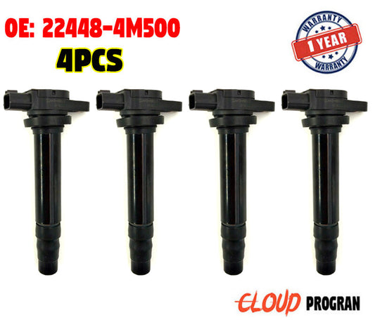 X Ignition Coils 22448-4M500 CM11-205, suitable for Nissan Sentra 2000 2001 1.8L QG18DE