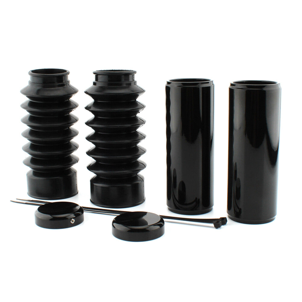 Motorcycle Front Fork Cover Gaitors Boot Upper Fork Cap Kit for Harley x48 16-24