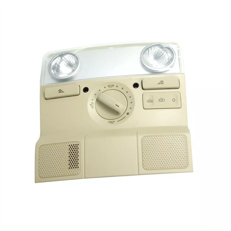 Reading light, sunroof switch, map dome, beige, suitable for Volkswagen for Jetta , for Golf , for Passat