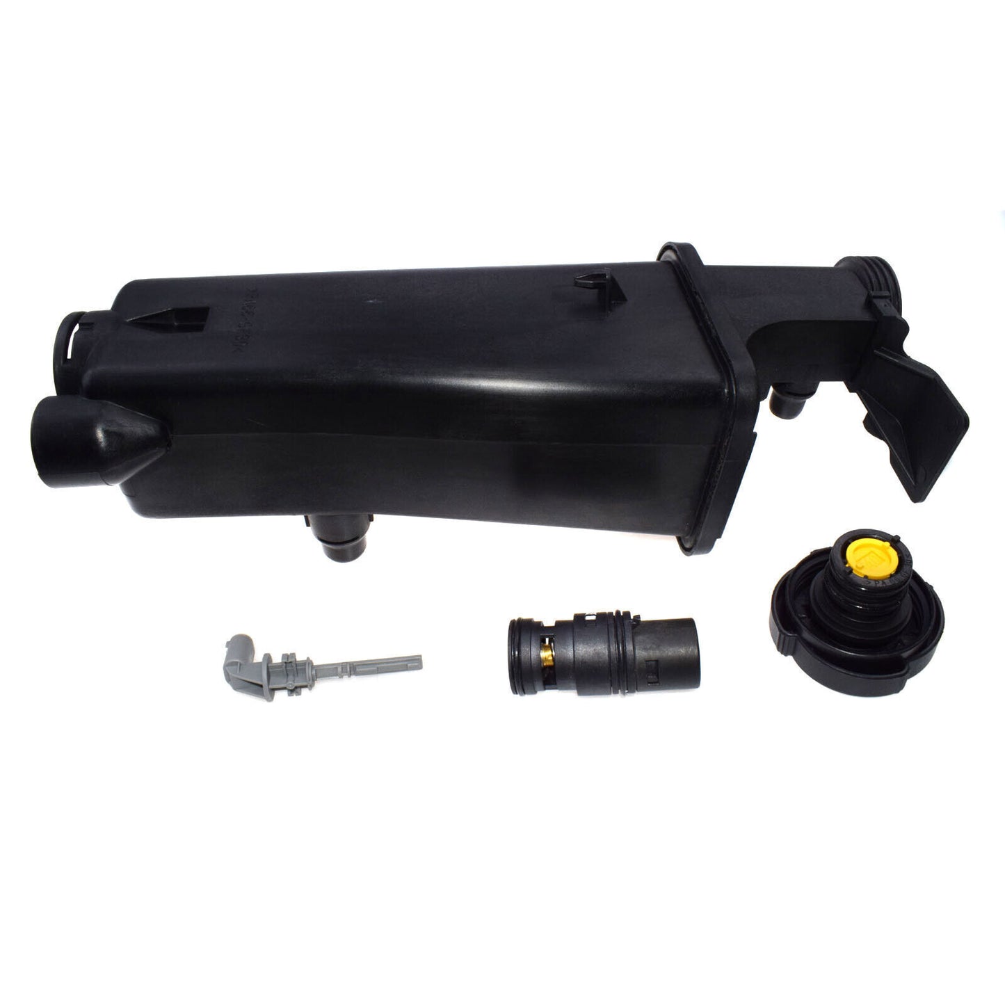 for BMW X3 X5 325 328 Radiator Coolant Expansion Tank + Thermostat + Sensor Kit