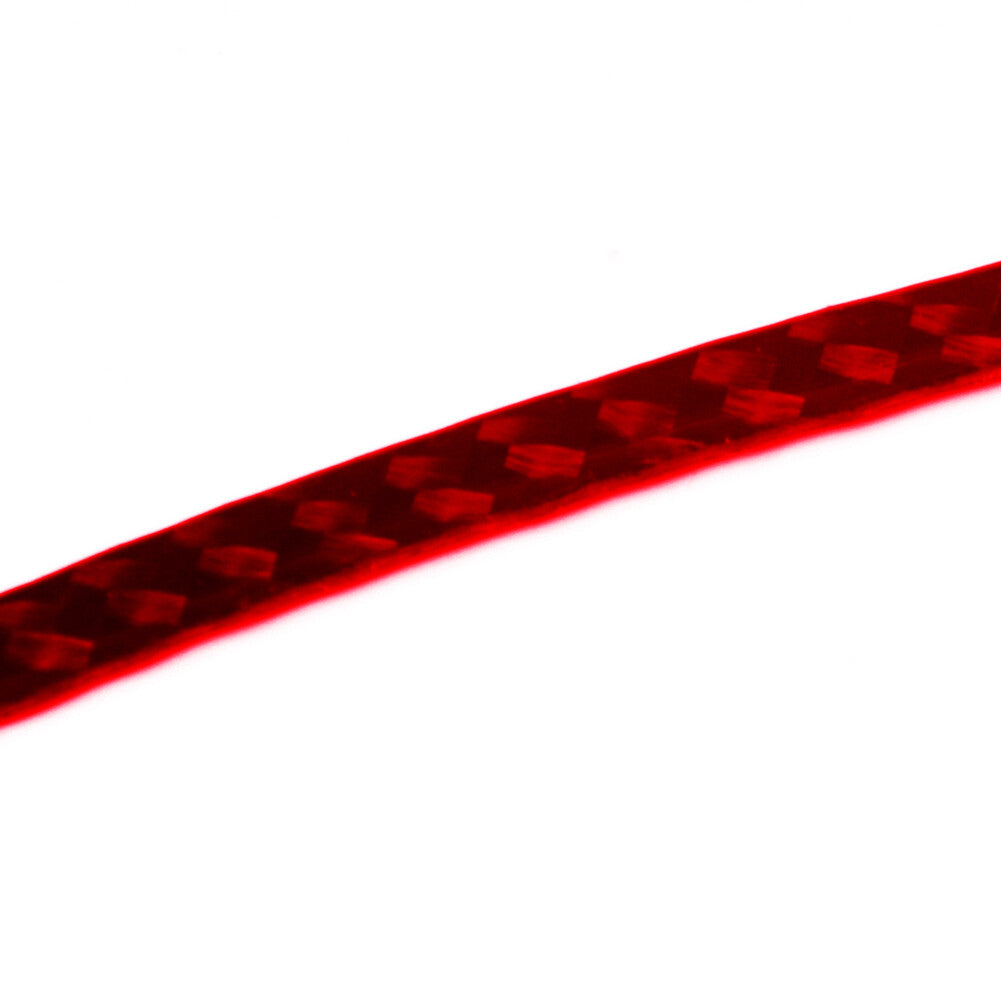 Red Carbon Fiber Speedmeter Surround Cover Trim Sticker for Chrysler 300 2005-07