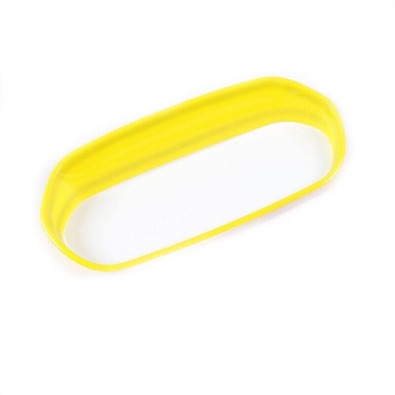 for Jeep Renegade 2015-2017 Bright Yellow Console AC Button Control Frame Trim
