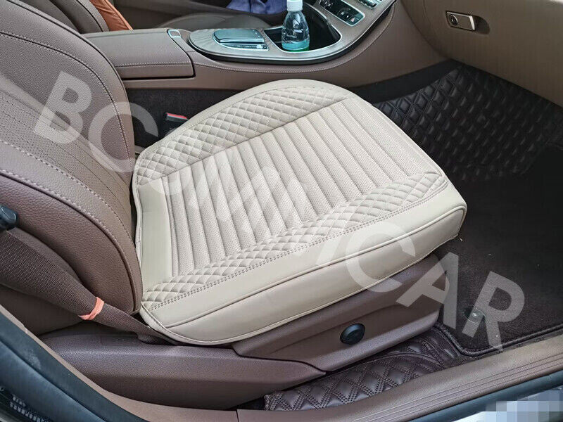 Car Front for Seat Cushion Breathable PU Cover Decoration Pad Mat Trim Accessories
