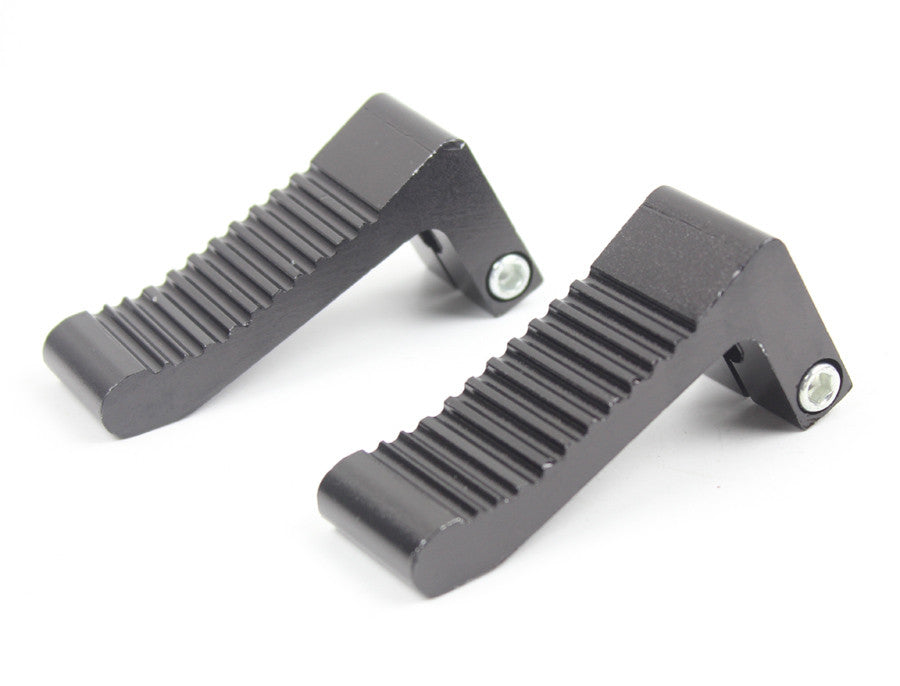 Black Aluminium Footpegs 43CC 47cc 49CC for MINI Pocket Dirt Bike Foot Pegs 2 stroke