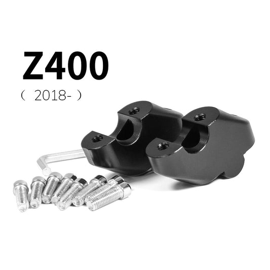 for Kawasaki Z400 Z 400 2018 Motorcycle Handlebar Riser Heightening Clamp Mount