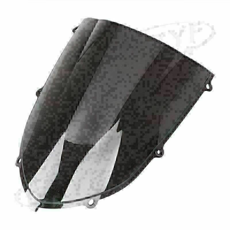 Windscreen Windshield Wind Screen Black Motorcycle Fit for Kawasaki ZX10R 2004 2005