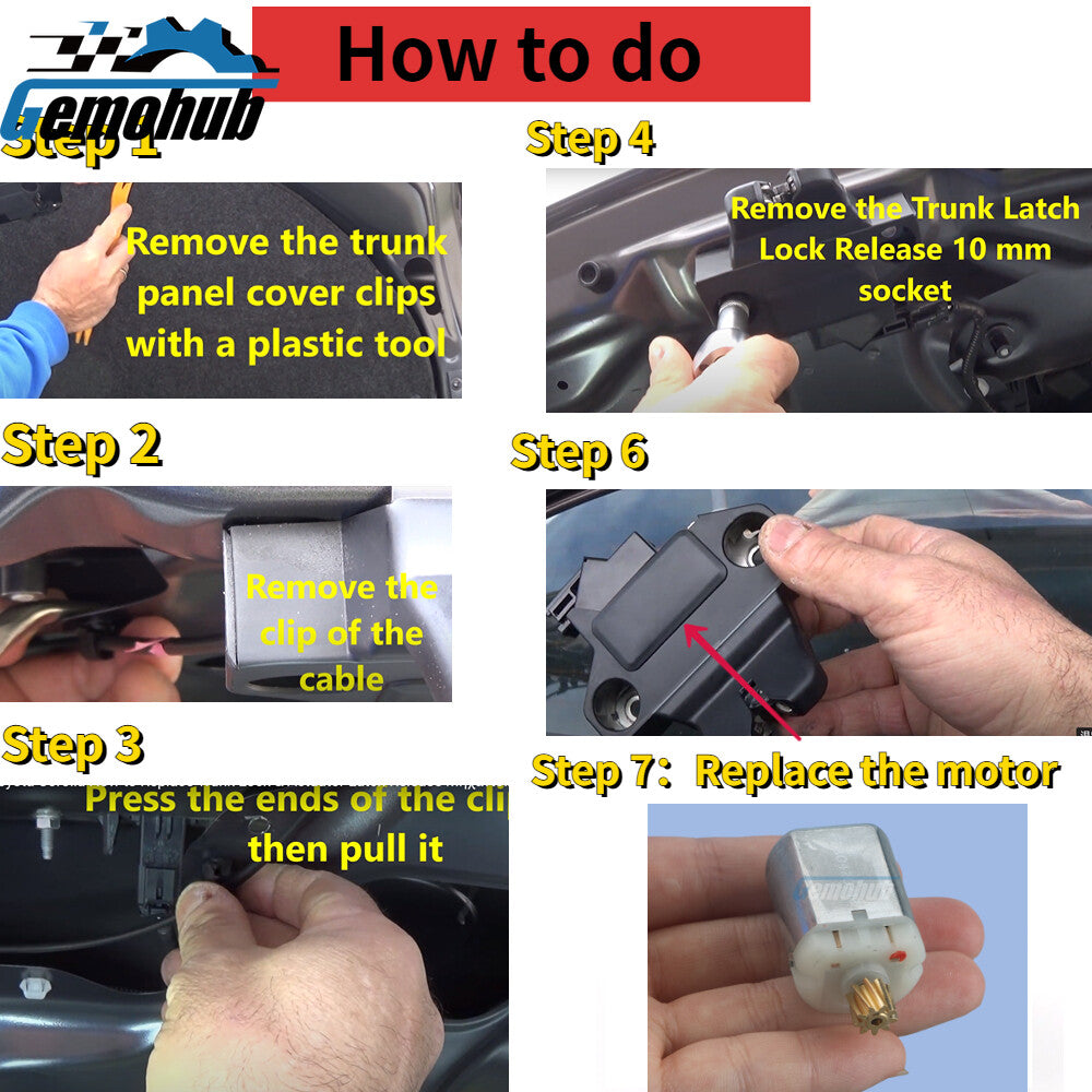 8R0827505A Electric Trunk Lock Latch Motor for Audi Q7 S7 A7 Sportback A7 S8 for A8