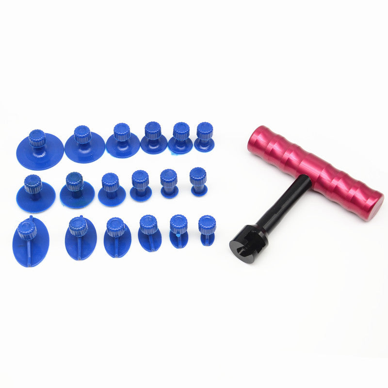 Car Body Repair Garage 18pcs Tabs Dent Paintless Puller Slide Hammer Tool Kit