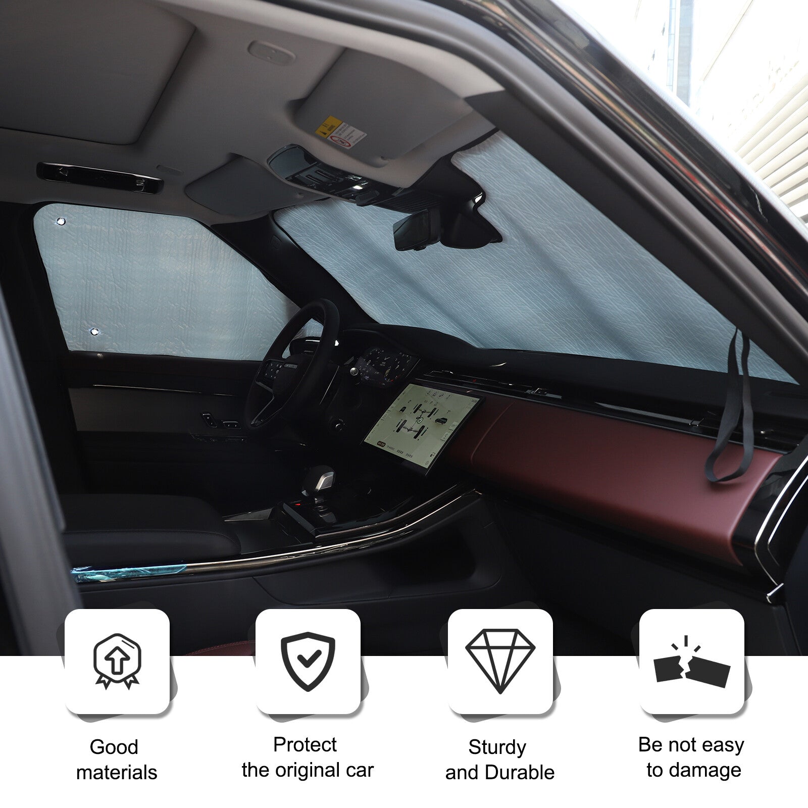 Suitable for Land Rover for Range Rover Sport 23-24 car full window sunshade/sun visor.