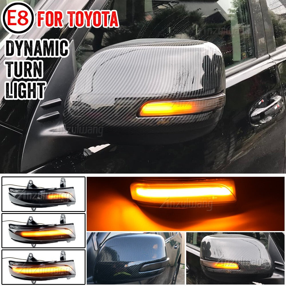 Dynamic Turn Light for Toyota for Land Cruiser FJ200 LC200 Prado FJ150 2010-2021